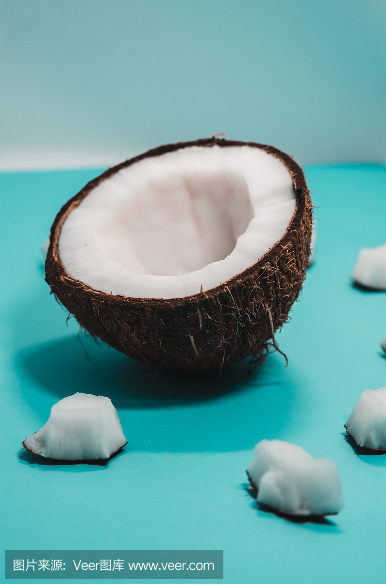 成熟的椰子